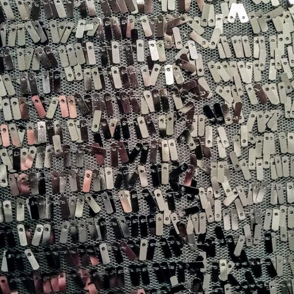 Verve Black Sequin Knit Tank Top - Picture 4 of 6